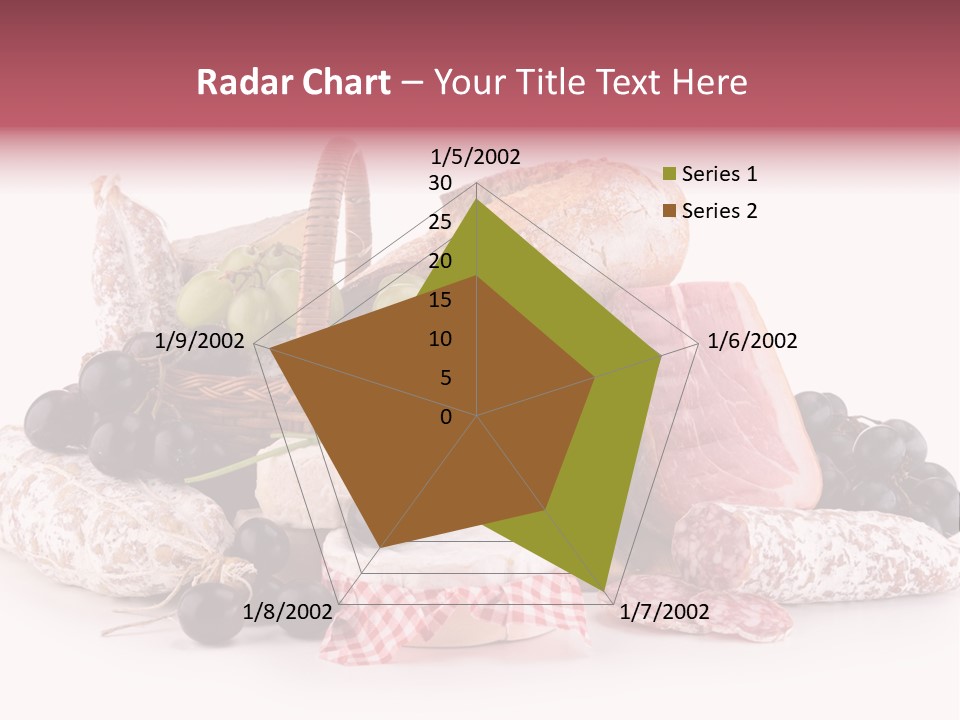 Delicatessen Baguette Wicker PowerPoint Template