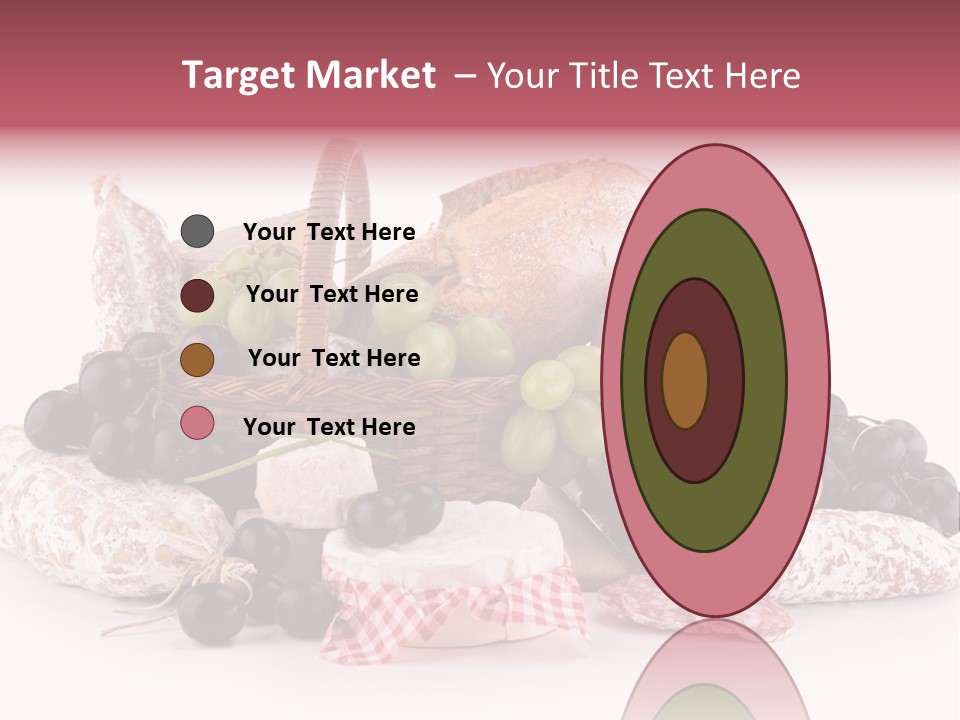 Delicatessen Baguette Wicker PowerPoint Template