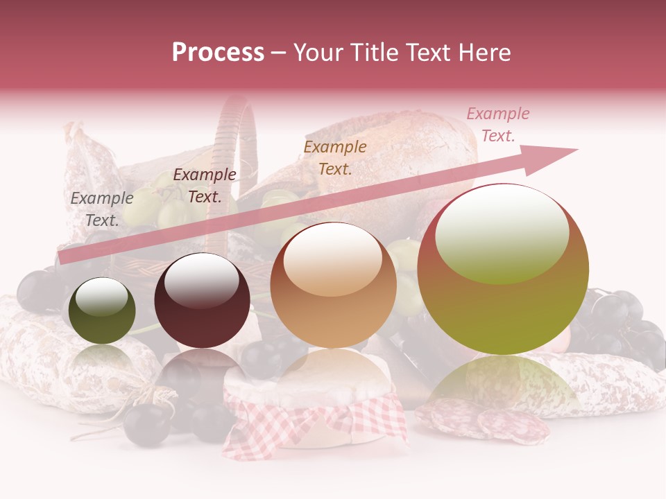 Delicatessen Baguette Wicker PowerPoint Template