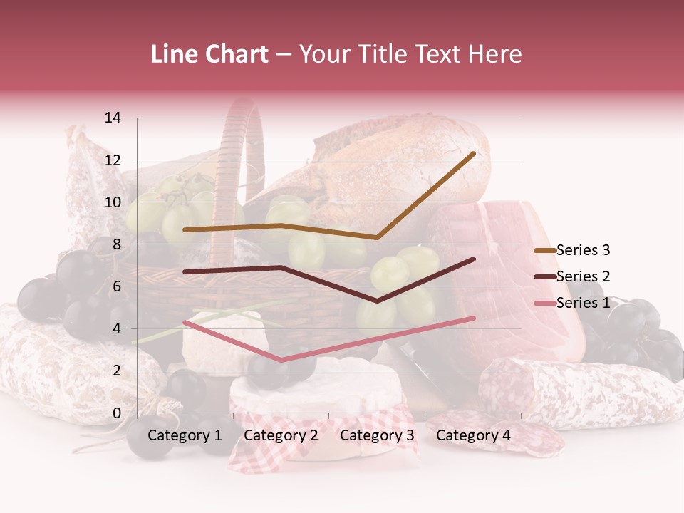 Delicatessen Baguette Wicker PowerPoint Template