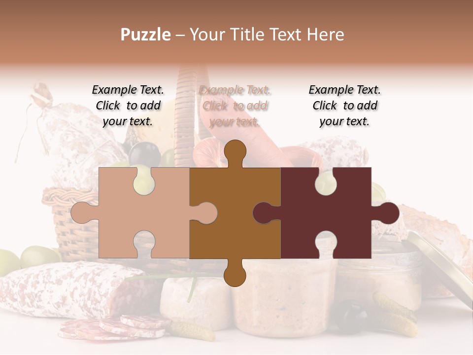 Appetizing Liver Snack PowerPoint Template