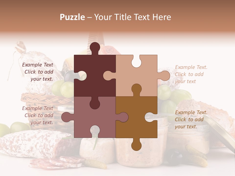 Appetizing Liver Snack PowerPoint Template