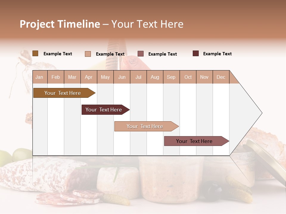 Appetizing Liver Snack PowerPoint Template