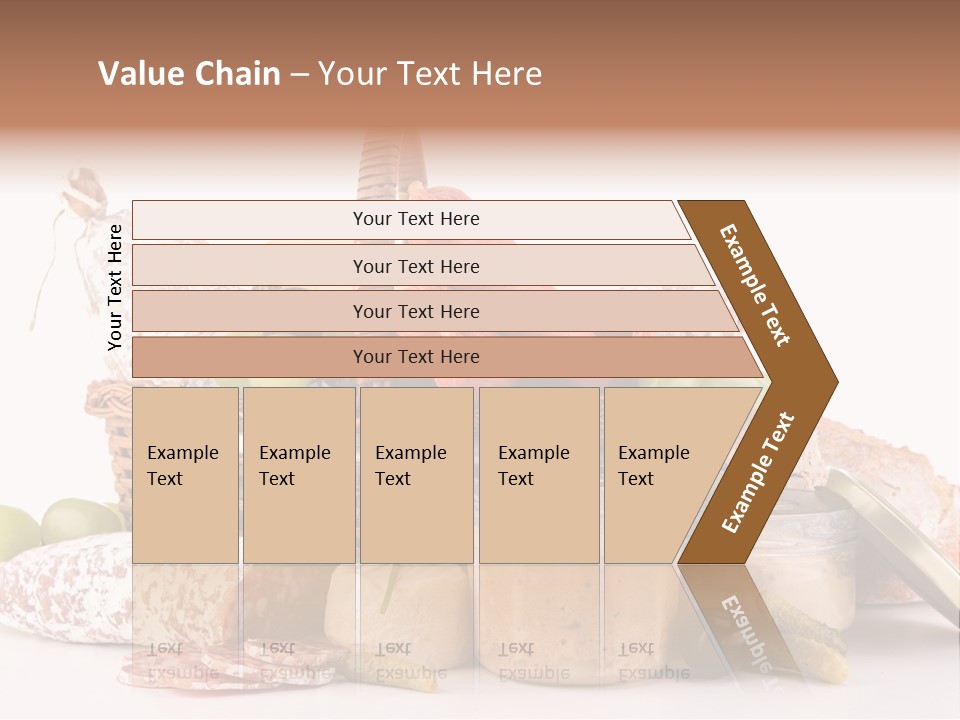 Appetizing Liver Snack PowerPoint Template