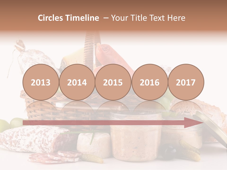 Appetizing Liver Snack PowerPoint Template