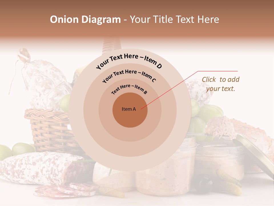 Appetizing Liver Snack PowerPoint Template