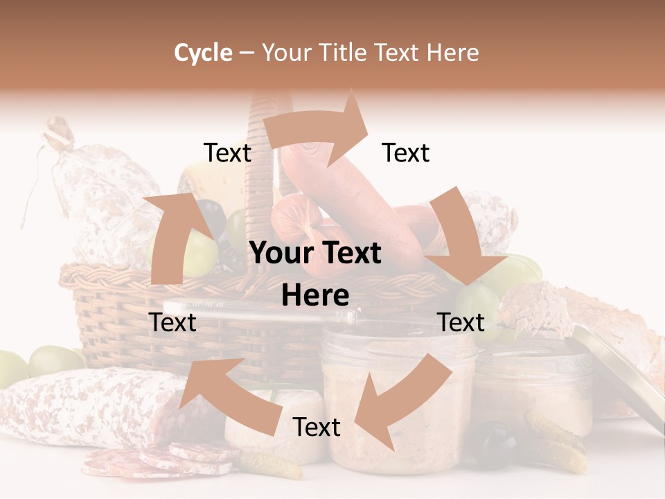 Appetizing Liver Snack PowerPoint Template