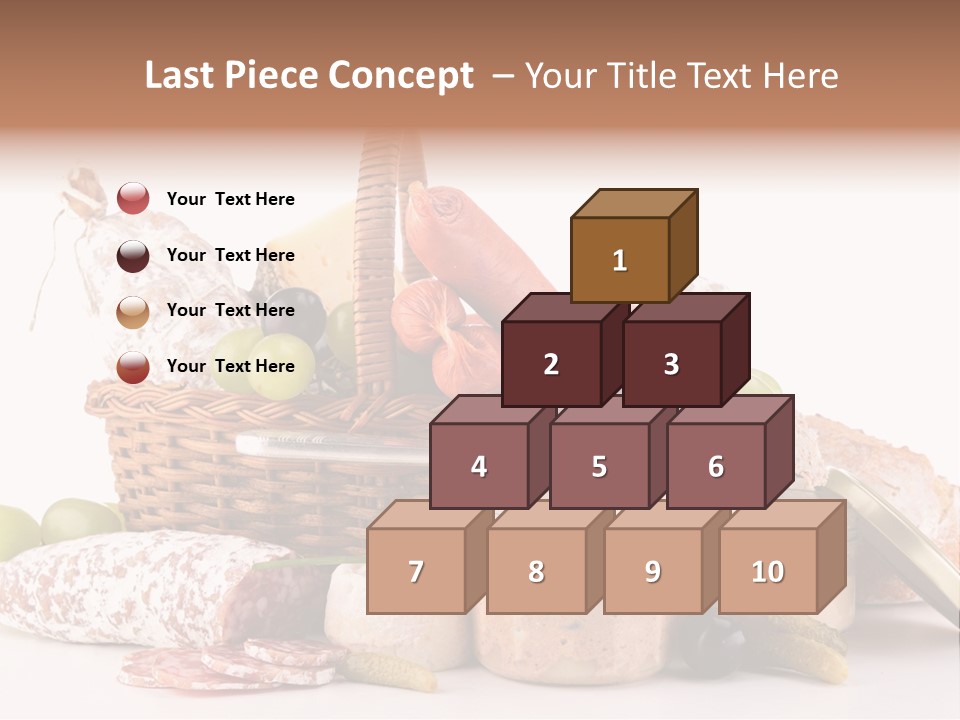 Appetizing Liver Snack PowerPoint Template