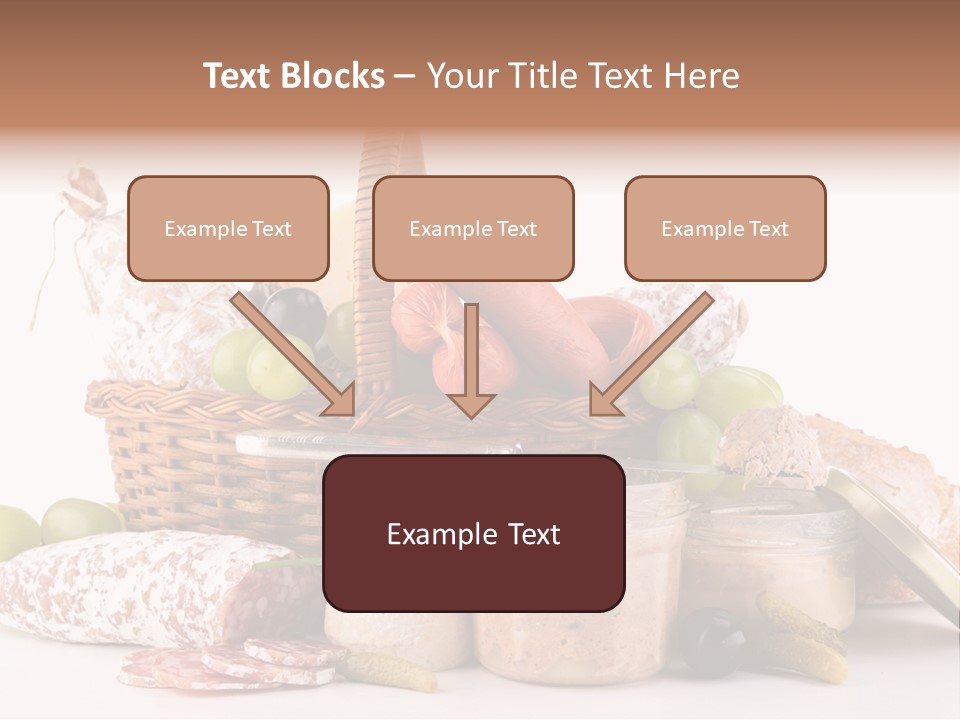 Appetizing Liver Snack PowerPoint Template