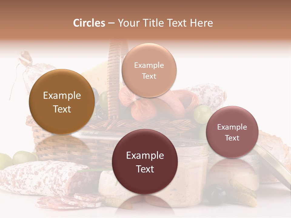 Appetizing Liver Snack PowerPoint Template