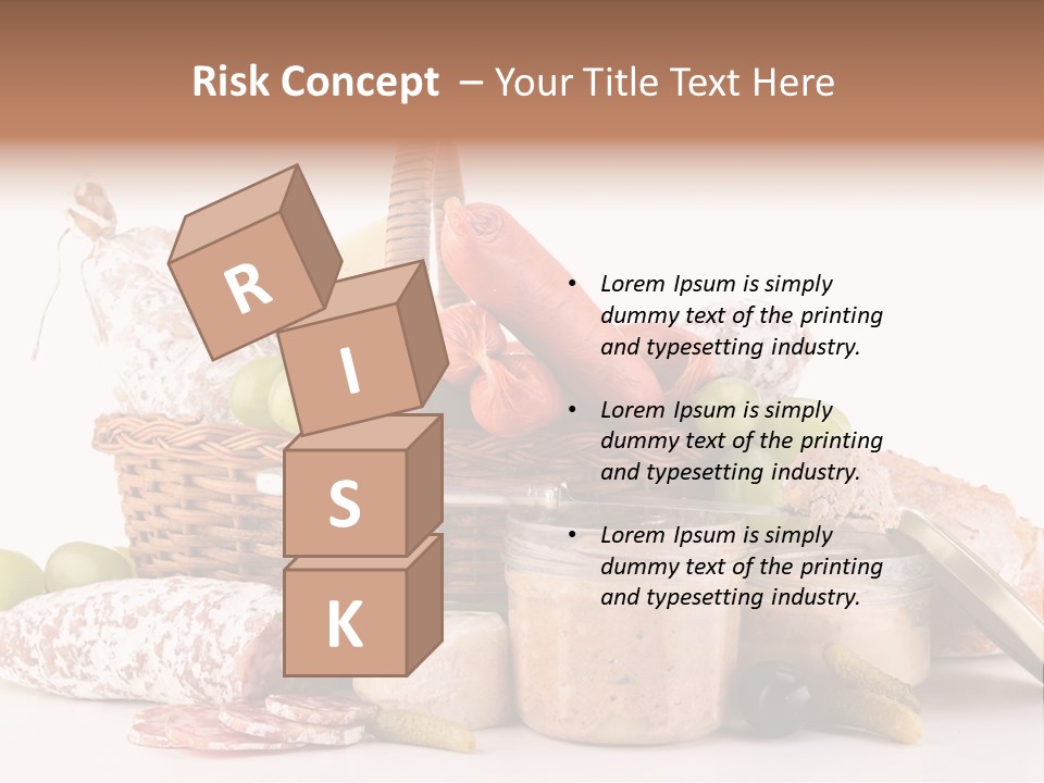 Appetizing Liver Snack PowerPoint Template