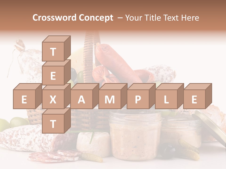 Appetizing Liver Snack PowerPoint Template