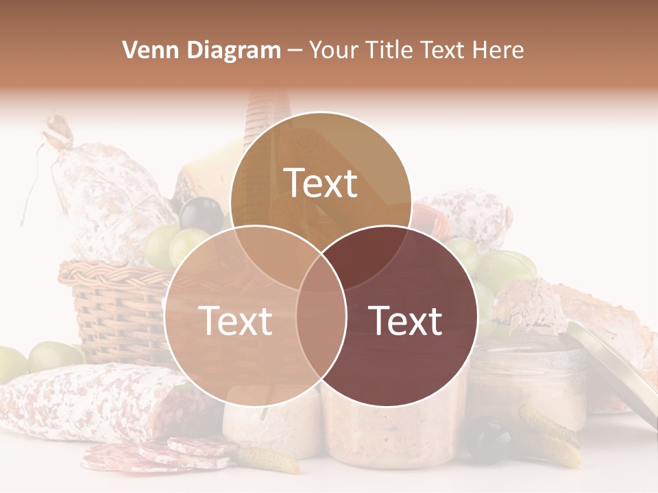 Appetizing Liver Snack PowerPoint Template