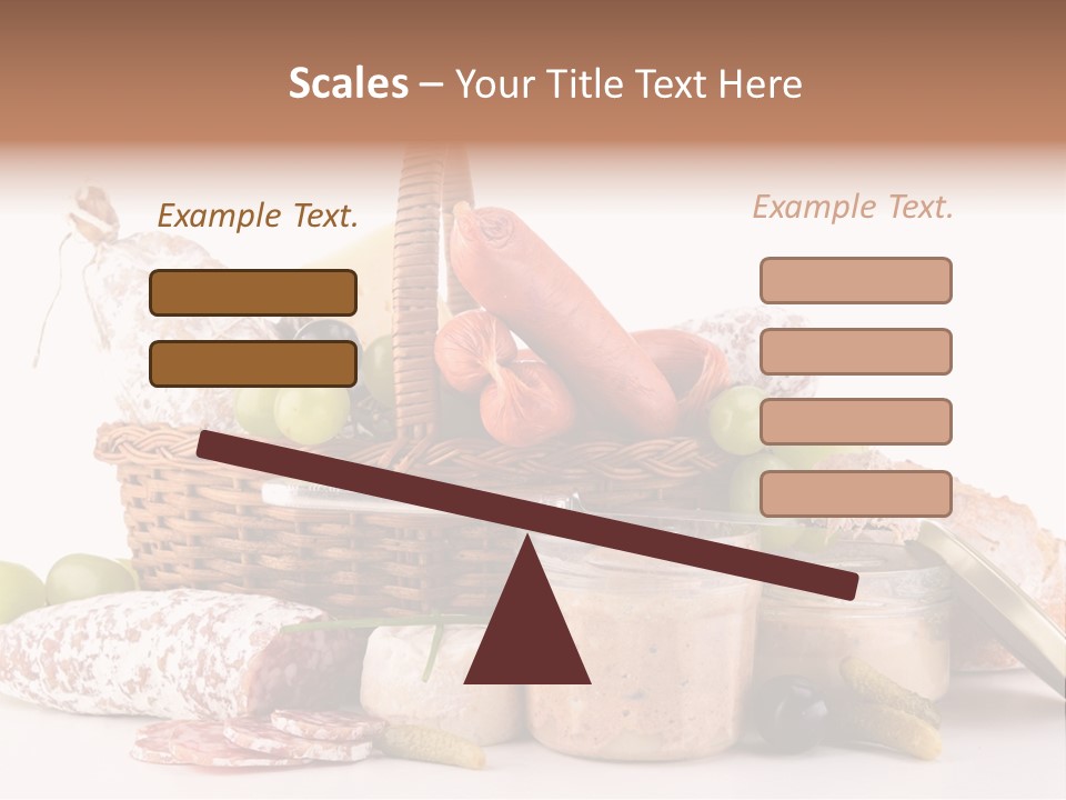 Appetizing Liver Snack PowerPoint Template