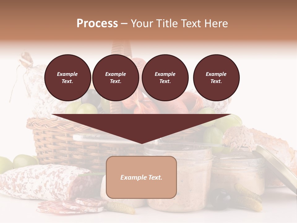 Appetizing Liver Snack PowerPoint Template