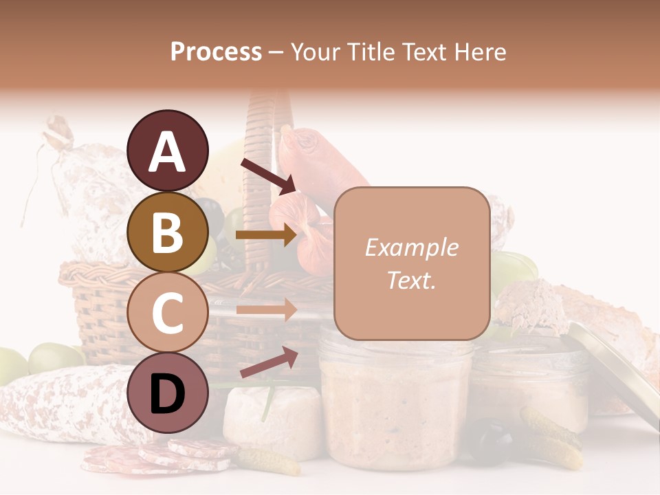 Appetizing Liver Snack PowerPoint Template