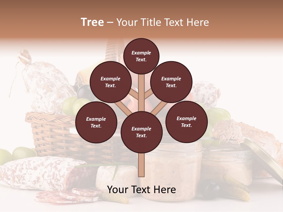 Appetizing Liver Snack PowerPoint Template