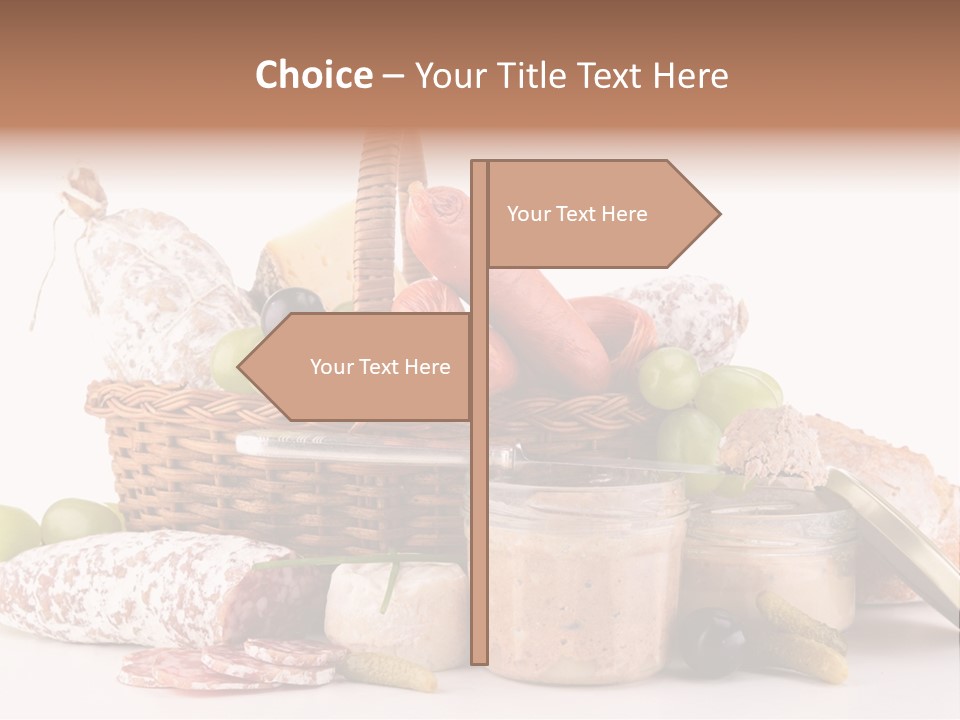 Appetizing Liver Snack PowerPoint Template