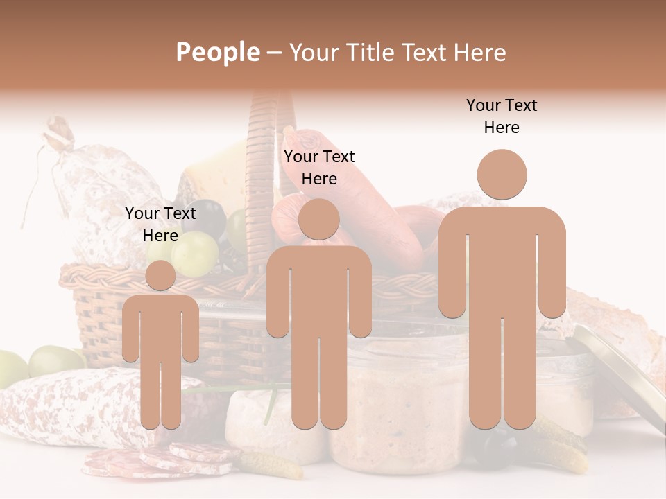 Appetizing Liver Snack PowerPoint Template