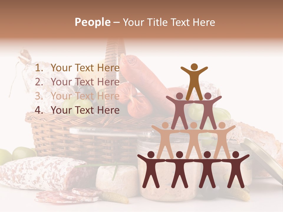 Appetizing Liver Snack PowerPoint Template