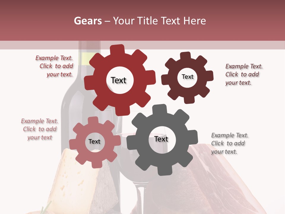 Snack Gastronomy Bacon PowerPoint Template