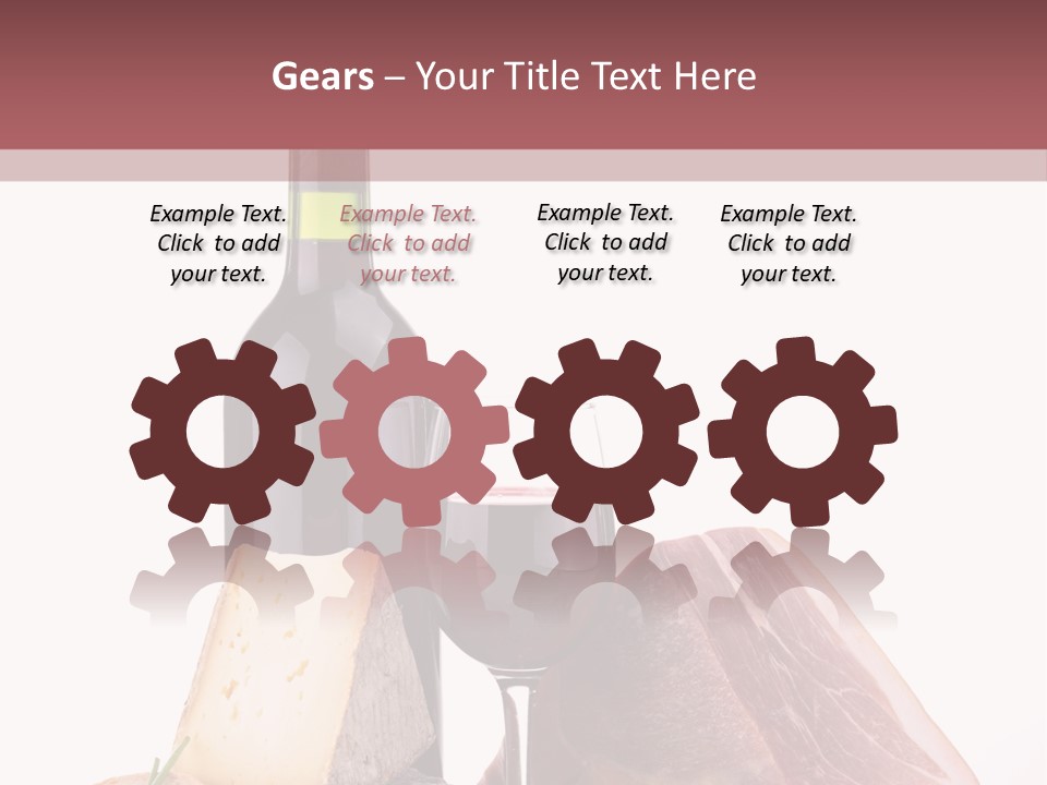 Snack Gastronomy Bacon PowerPoint Template