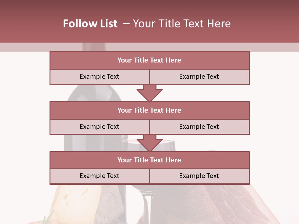 Snack Gastronomy Bacon PowerPoint Template