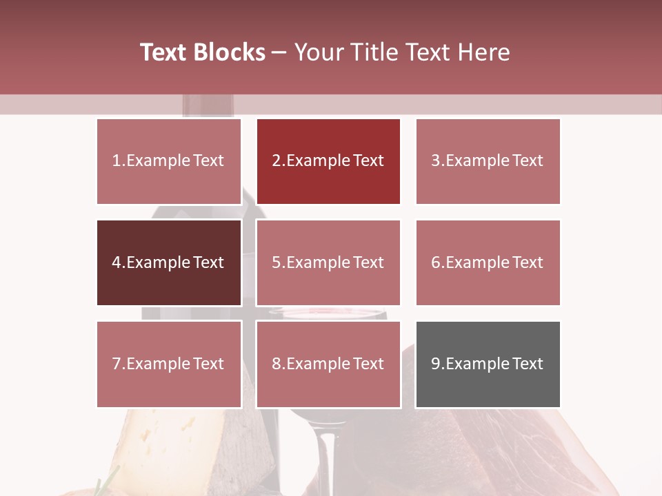 Snack Gastronomy Bacon PowerPoint Template