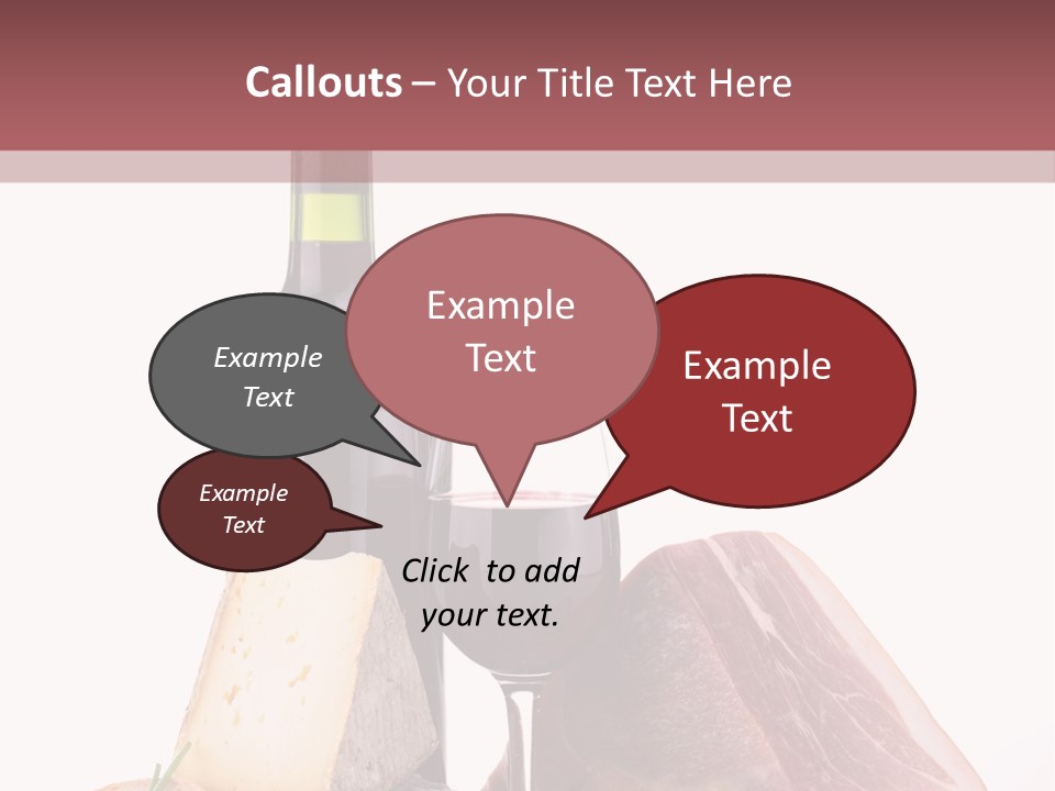 Snack Gastronomy Bacon PowerPoint Template