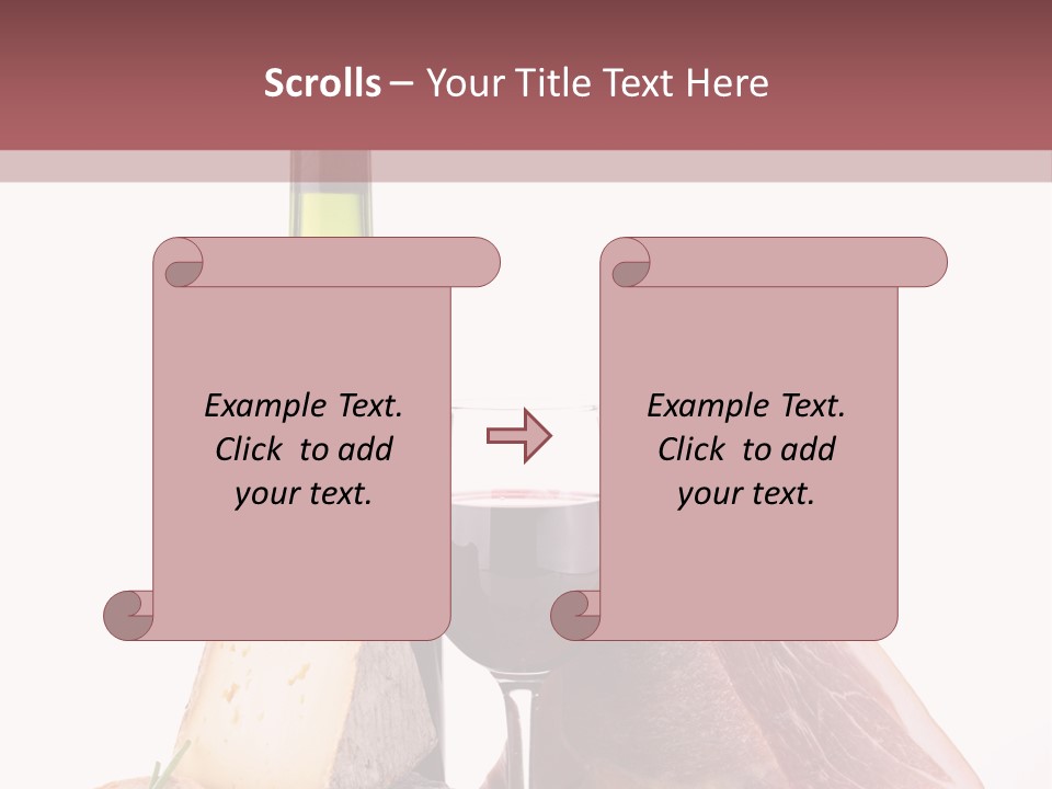 Snack Gastronomy Bacon PowerPoint Template