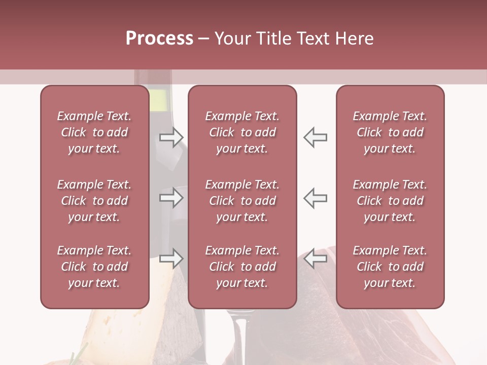 Snack Gastronomy Bacon PowerPoint Template