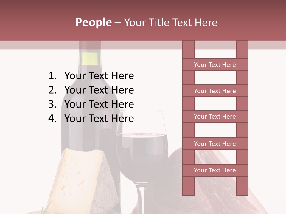 Snack Gastronomy Bacon PowerPoint Template