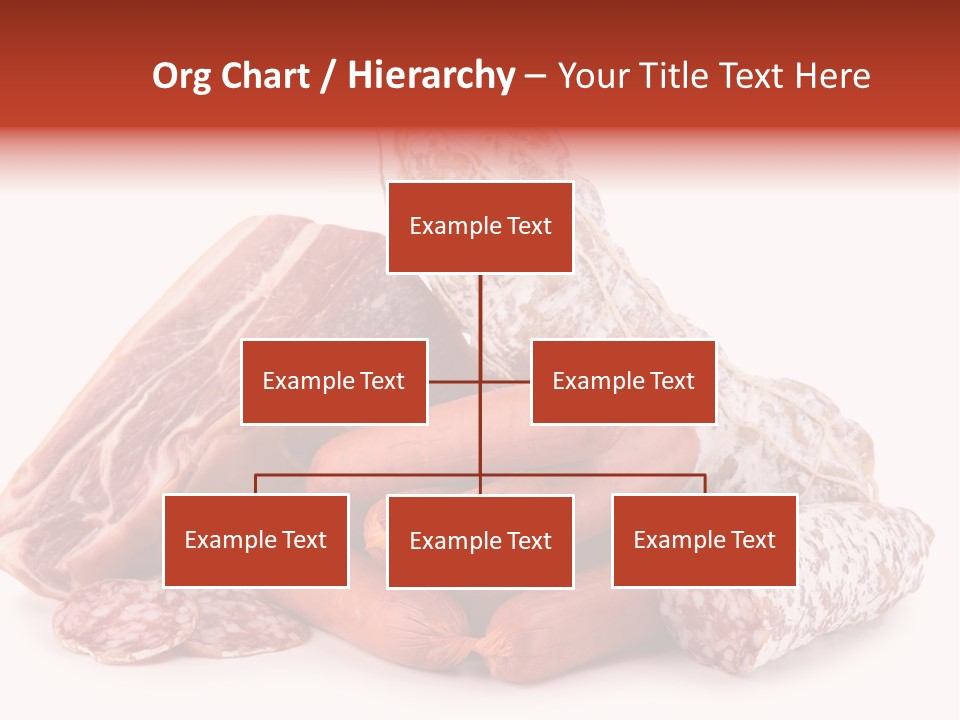 Piece Meat Isolated PowerPoint Template