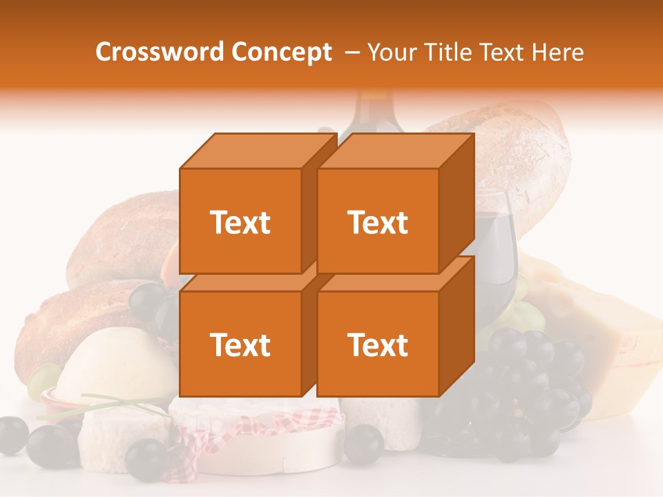 French Lunch Fresh PowerPoint Template