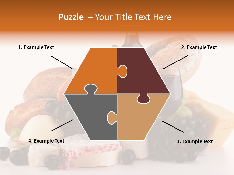 French Lunch Fresh PowerPoint Template