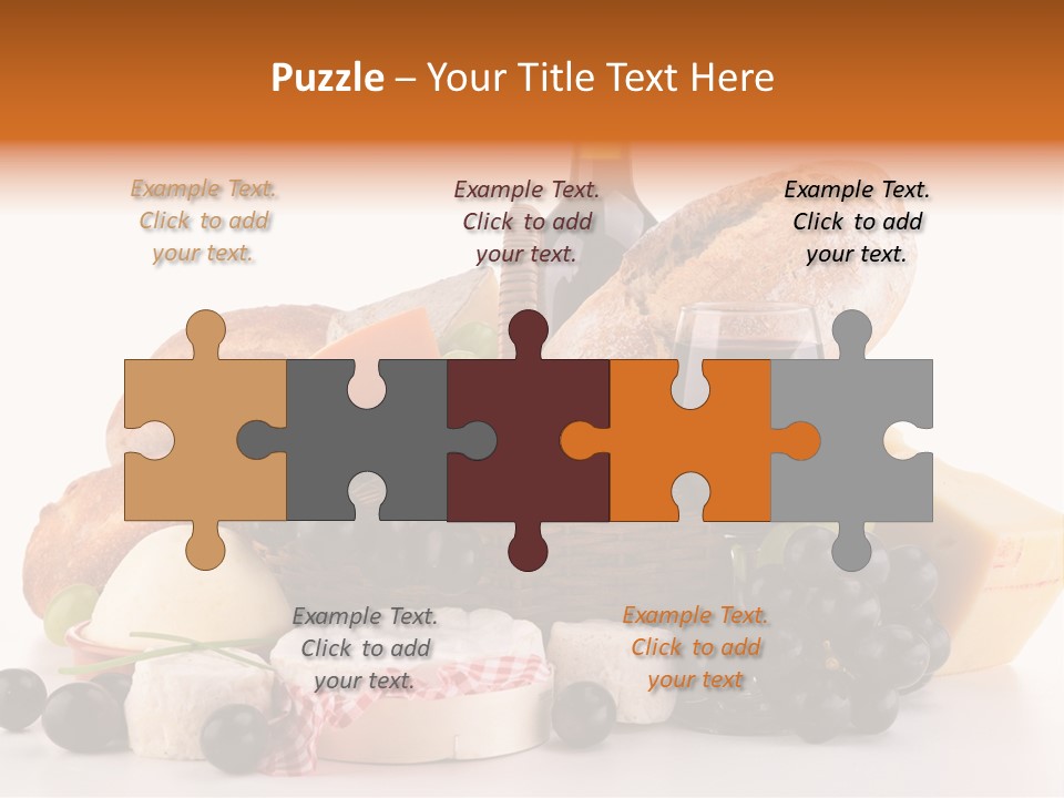 French Lunch Fresh PowerPoint Template