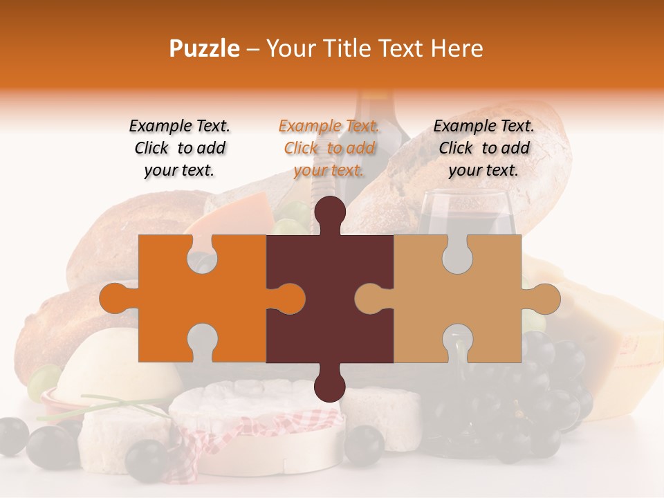 French Lunch Fresh PowerPoint Template