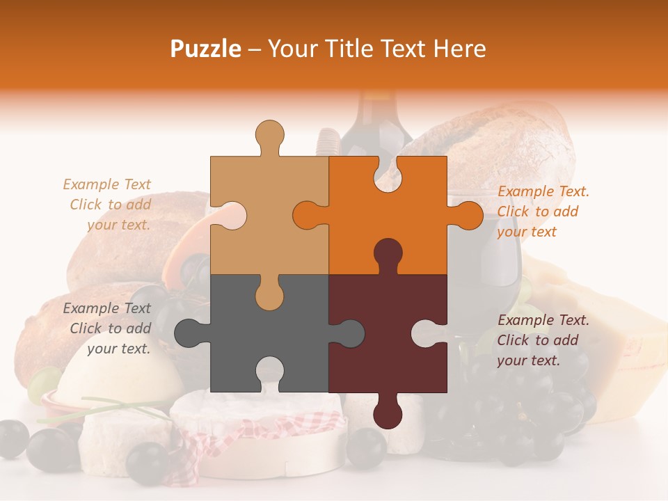 French Lunch Fresh PowerPoint Template