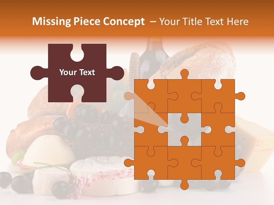 French Lunch Fresh PowerPoint Template