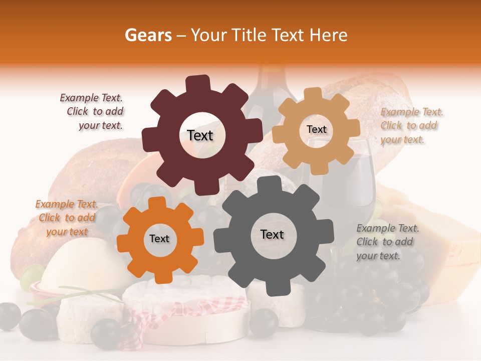 French Lunch Fresh PowerPoint Template