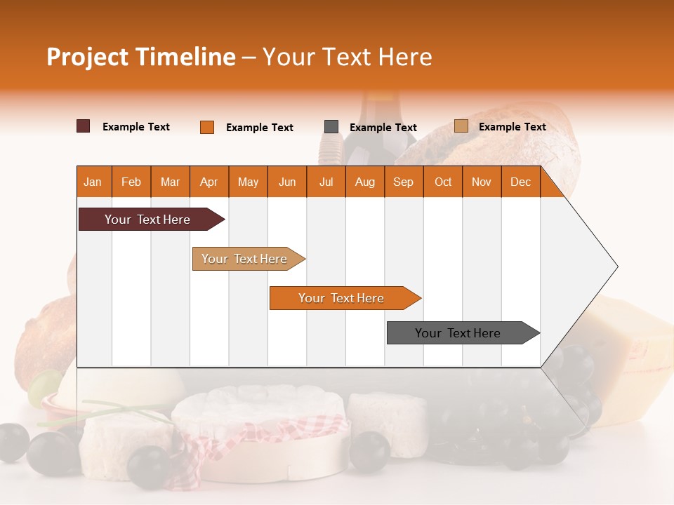 French Lunch Fresh PowerPoint Template
