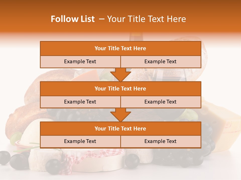 French Lunch Fresh PowerPoint Template