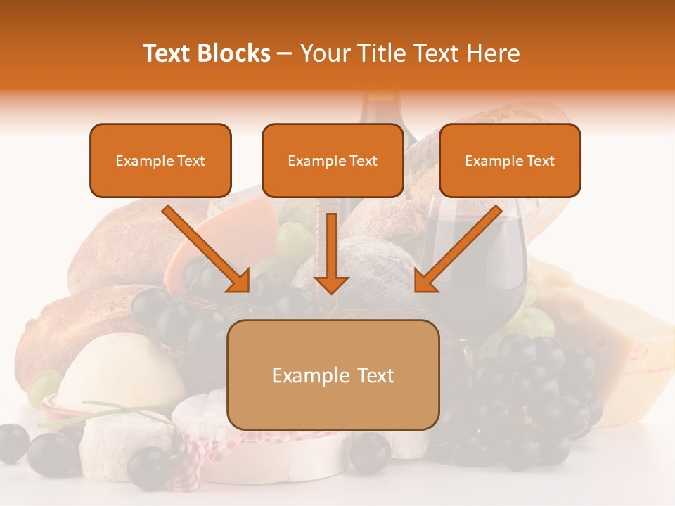 French Lunch Fresh PowerPoint Template