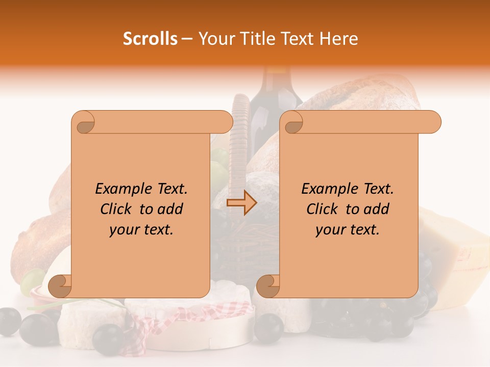 French Lunch Fresh PowerPoint Template