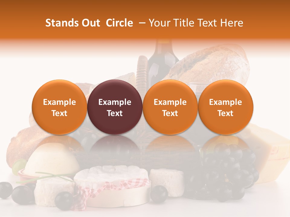 French Lunch Fresh PowerPoint Template