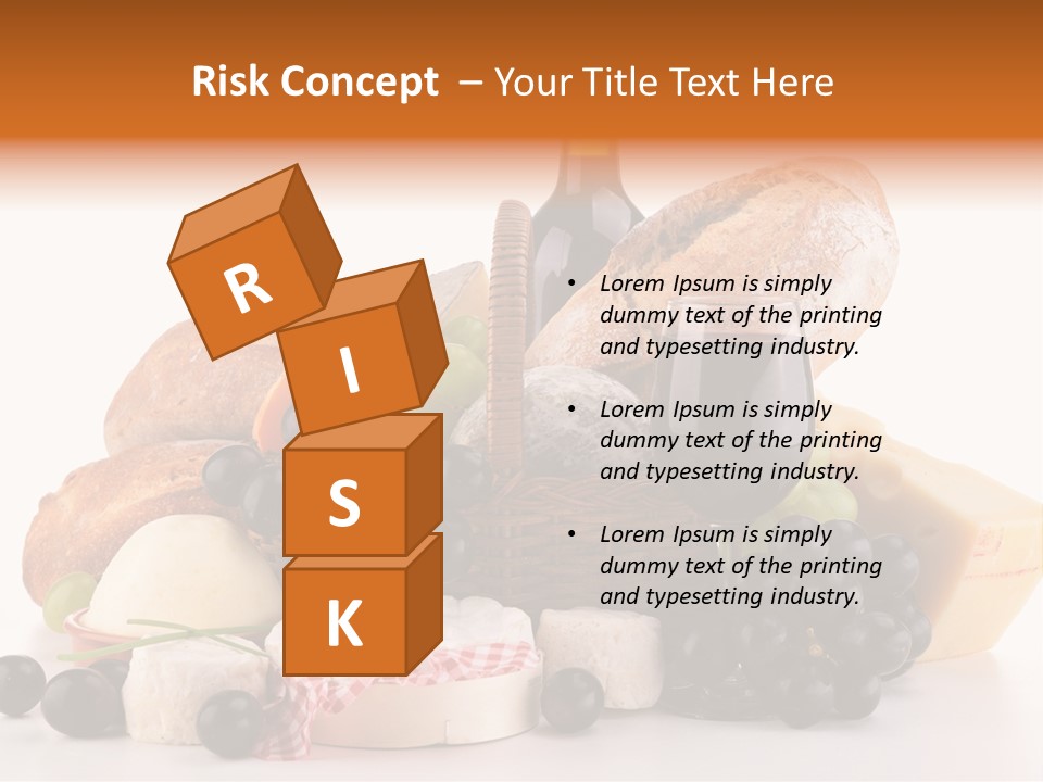 French Lunch Fresh PowerPoint Template