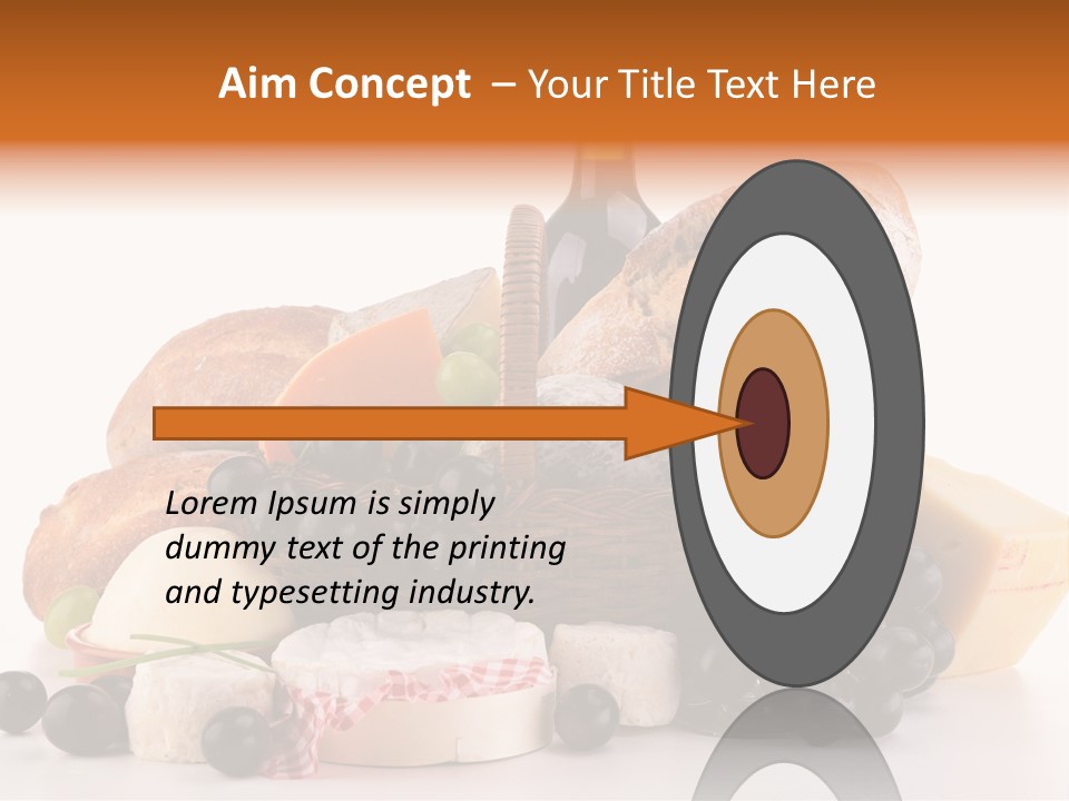 French Lunch Fresh PowerPoint Template