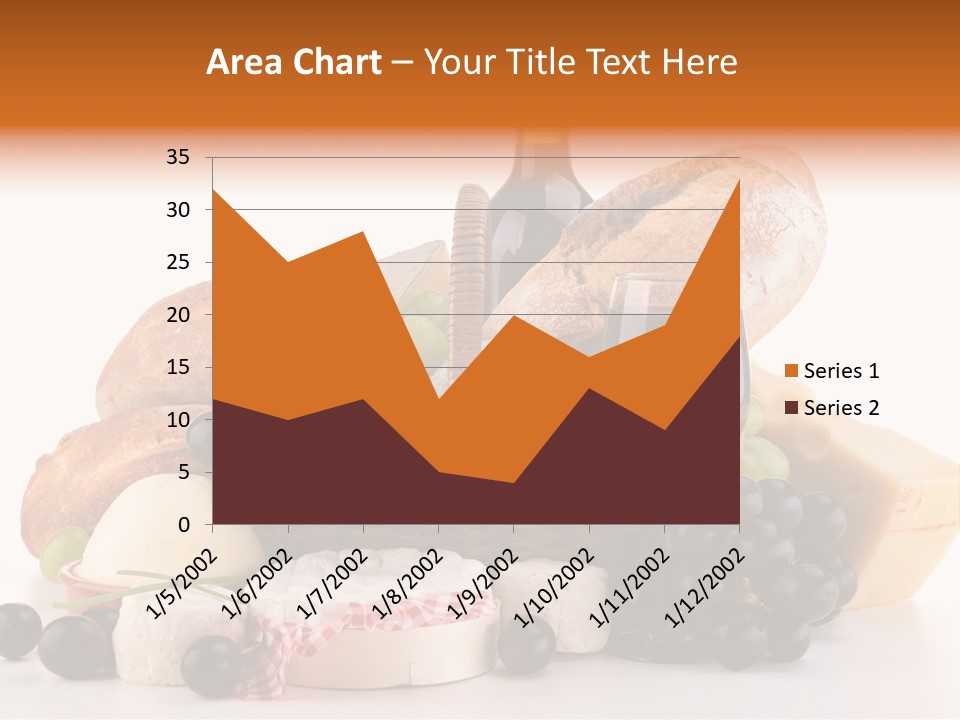 French Lunch Fresh PowerPoint Template