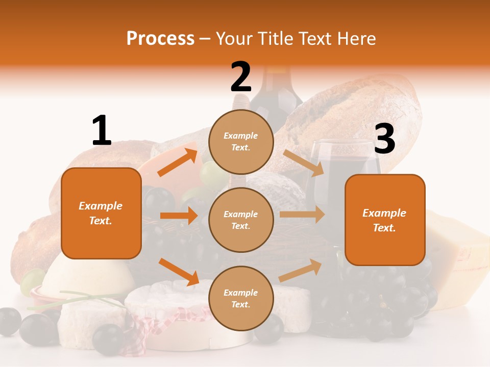 French Lunch Fresh PowerPoint Template