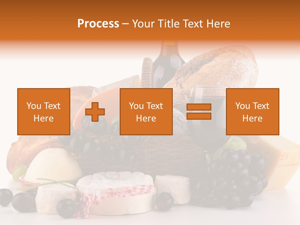 French Lunch Fresh PowerPoint Template